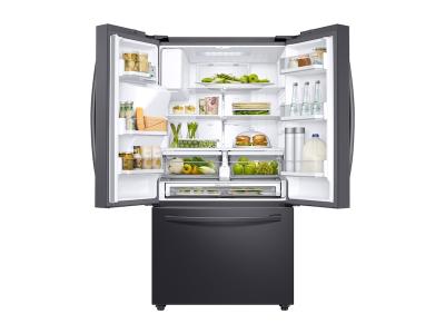 36" Samsung 23 Cu. Ft. 3-Door French Door Counter Depth Refrigerator - RF23R6201SG