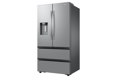 36" Samsung 4-Door French Door Counter Depth Refrigerator with Dual Auto Ice Maker in Stainless Steel - RF26CG7400SRAA