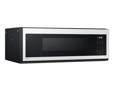 Samsung 1.1 cu.ft. Bespoke Slim Over the Range Microwave with 400 CFM - ME11CB751012AC