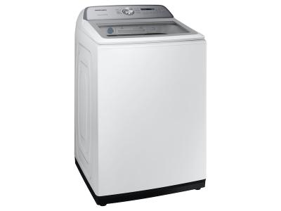 27" Samsung 5.7 Cu. Ft. Top Load Washer with ActiveWave Agitator in White - WA49B5205AW/US