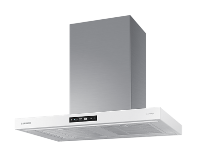 30" Samsung Bespoke 7 Series Hood with Triple Air Sensor in White Glass - NK30CB700W12AA