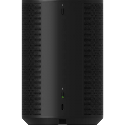Sonos Next-Gen Acoustics and Connectivity Stereo Speaker with Voice Enabled WiFi and Bluetooth in Black - Era 100 (B)