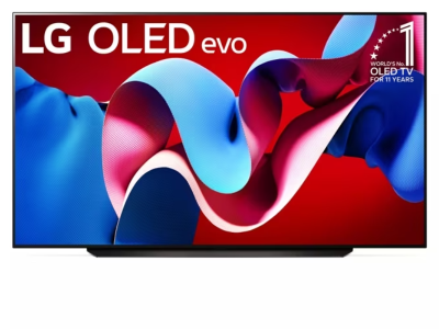 83" LG OLED83C4PUA OLED evo C4 4K Smart TV