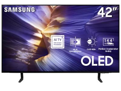42" Samsung QN42S90FAEXZC OLED S90F 4K Vision AI Smart TV (2025)