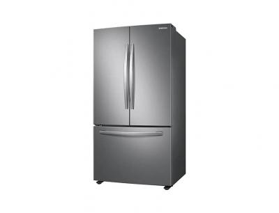 36" Samsung French Door Refrigerator with Freezer Located Ice Dispenser - RF28T5A01SR