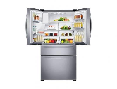 33" Samsung French Door Refrigerator  with Door Ice Dispenser - RF25HMIDBSR