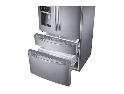 33" Samsung French Door Refrigerator  with Door Ice Dispenser - RF25HMIDBSR