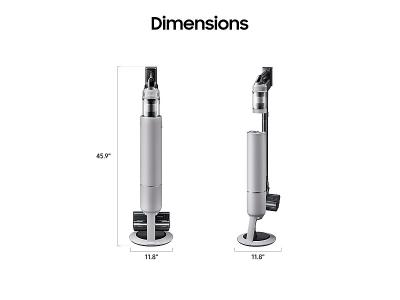Samsung Bespoke Jet AI Lite Stick Vacuum in Gray - VS80F28DMP/AA