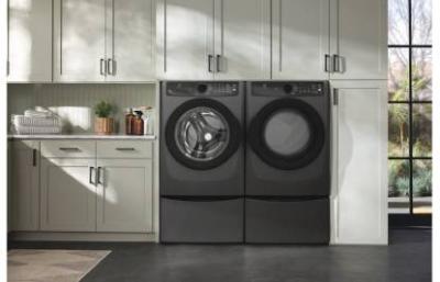 27" Electrolux 8.0 Cu. Ft. Front Load Perfect Steam Electric Dryer - ELFE743CAT