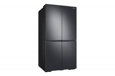 36" Samsung 29 Cu. Ft. French Door Refrigerator With Beverage Center In Black Stainless Steel - RF29A9671SG