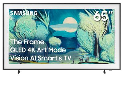 65" Samsung QN65LS03FAFXZC The Frame QLED 4K Art Mode Vision AI Smart TV (2025) - Open Box