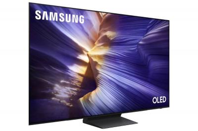 77" Samsung QN77S90FAFXZC OLED S90F 4K Vision AI Smart TV (2025) - Open Box 
