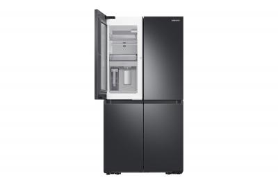 36" Samsung 29 Cu. Ft. French Door Refrigerator With Beverage Center In Black Stainless Steel - RF29A9671SG