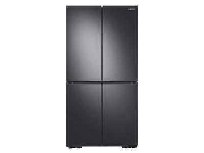 36" Samsung 22.8 Cu. Ft. French Door Refrigerator With Beverage Center In Black Stainless Steel - RF23A9671SG