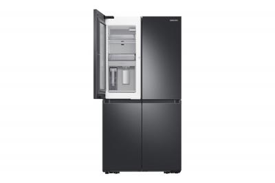 36" Samsung 22.8 Cu. Ft. French Door Refrigerator With Beverage Center In Black Stainless Steel - RF23A9671SG