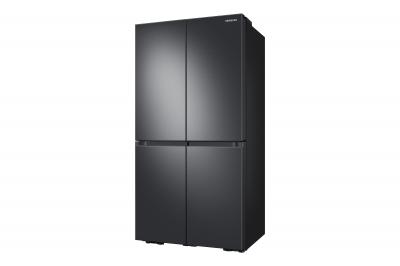 36" Samsung 22.8 Cu. Ft. French Door Refrigerator With Beverage Center In Black Stainless Steel - RF23A9671SG