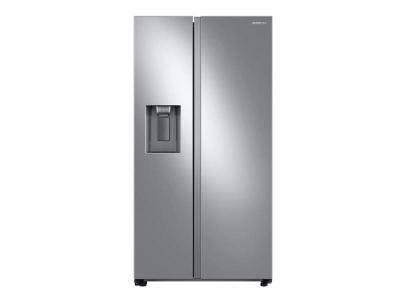 36" Samsung 27.4 cu. ft. Capacity Smart Side-by-Side Refrigerator in Stainless Steel - RS27T5201SR