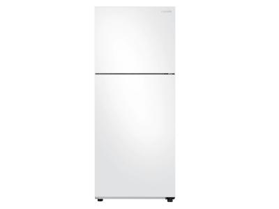 28" Samsung 16 Cu. Ft. Top Mount Refrigerator With All-Around Cooling In White - RT16A6105WW/AA