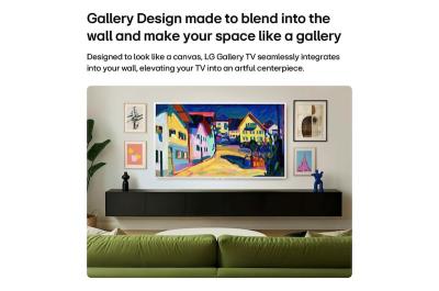 65" LG 65LX7BPUA Mini LED 4K Smart Gallery TV with Frame (2026)