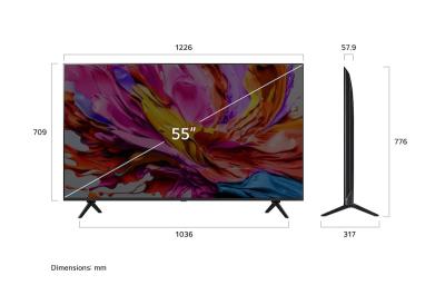 55" LG 55QNED91AUA QNED Evo AI MiniLED 4k Smart TV (2025)