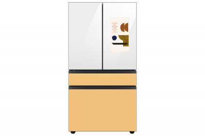36" Samsung 28.6 Cu. Ft. Bespoke 4 Door French Door Refrigertor with Family Hub - RF29BB8900AWAC
