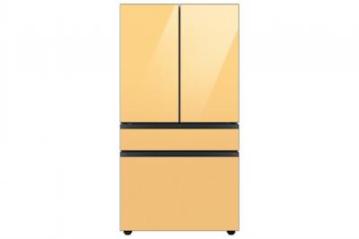 36" Samsung 22.8 Cu. Ft. Bespoke 4 Door French Door Refrigertor with Beverage Center - RF23BB8600APAA