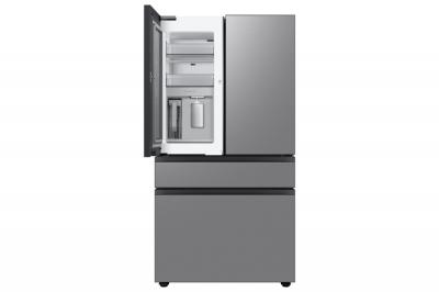 36" Samsung 22.8 Cu. Ft. Bespoke 4-door French Door Refrigerator With Beverage Center - RF23BB8600QLAA