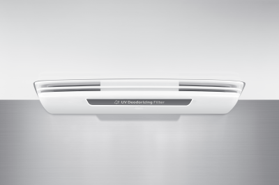 36" Samsung 29 Cu. Ft. Bespoke 4-Door Flex French Door Refrigerators With Sky Blue Matte Glass Panel - F-RF29A9674848
