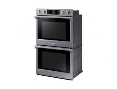 30" Samsung 10.2 Cu. Ft. Convection Double Oven With Steam Bake And Flex Duo - NV51K7770DS