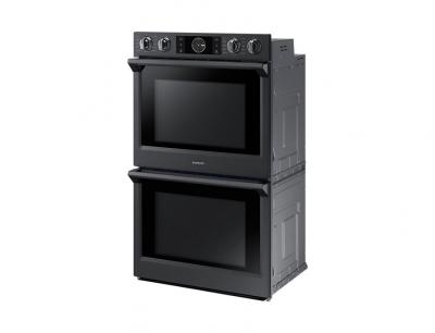 30" Samsung 10.2 Cu. Ft. Convection Double Oven With Steam Bake and Flex Duo - NV51K7770DG
