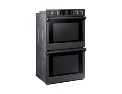 30" Samsung 10.2 Cu. Ft. Convection Double Oven With Steam Bake and Flex Duo - NV51K7770DG