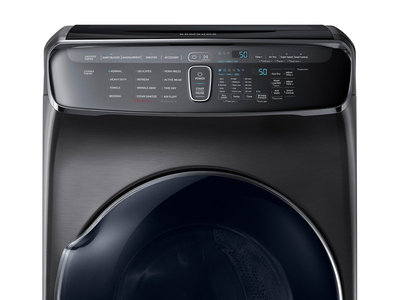 27" Samsung 7.5 Cu. Ft. DV9900 FlexDry Electric Dryer - DVE60M9900V