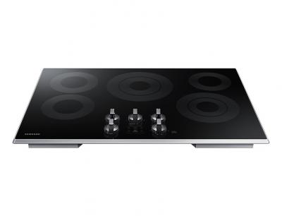 34" Samsung Electric Cooktop With 3.3 kW Rapid Boil Burner - NZ30K6330RS