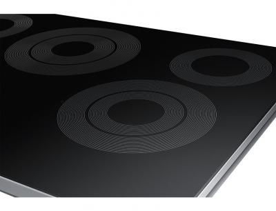 34" Samsung Electric Cooktop With 3.3 kW Rapid Boil Burner - NZ30K6330RS