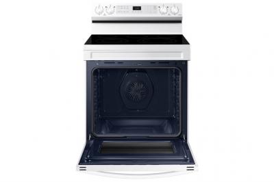 30" Samsung 6.3 Cu. Ft. Freestanding Electric Range With Built-In Wi-fi - NE63A6511SW