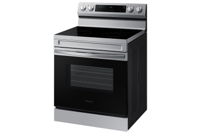 30" Samsung 6.3 Cu. Ft. Freestanding Electric Range With Wi-Fi - NE63A6111SS
