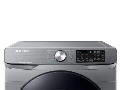 27" Samsung Smart Electric Dryer with Steam Sanitize Plus In Platinum - DVE45B6300P/AC