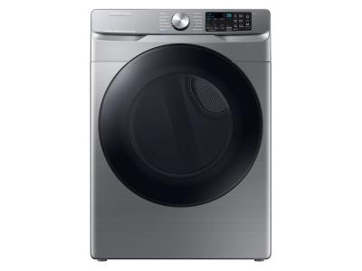 27" Samsung Smart Electric Dryer with Steam Sanitize Plus In Platinum - DVE45B6300P/AC