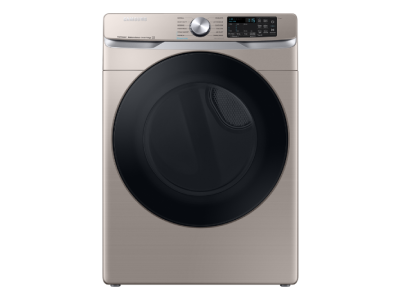 27" Samsung 7.5 Cu. Ft. Dryer with Multi Steam and Steam Sanitize+ in Champagne - DVE45B6305C/AC