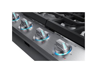 30" Gas Cooktop with 19K BTU Dual Burner - NA30N6555TS