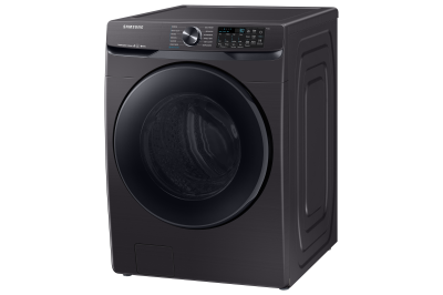 27" Samsung 5.8 Cu. Ft. Smart Front Load Washer With Super Speed In Black Stainless Steel - WF50T8500AV