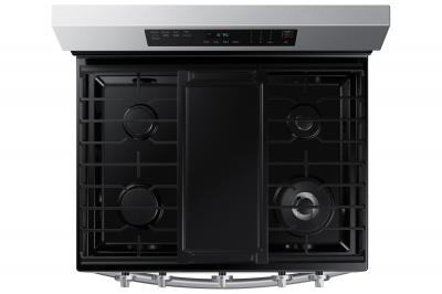 30" Samsung 6.0 Cu. Ft. Freestanding Gas Fan Convection Range With Wi-Fi And Air Fry - NX60A6511SS