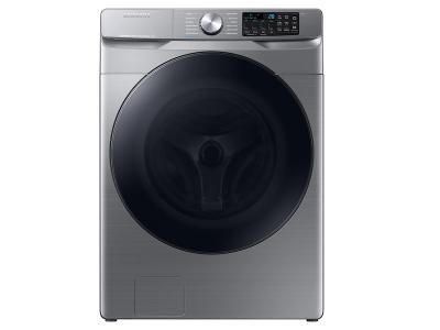 27" Samsung Smart Front Load Washer With Super Speed Wash in Platinum - WF45B6300AP/US