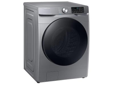 27" Samsung Smart Front Load Washer With Super Speed Wash in Platinum - WF45B6300AP/US