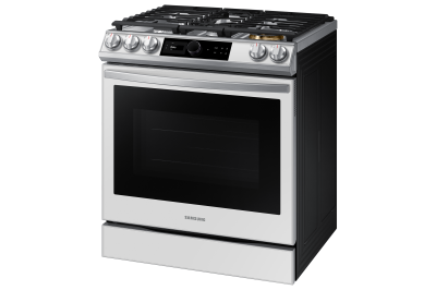 30" Samsung 6.0 Cu.Ft. Slide-in Gas Range with 22K Double Burner and Air Fry - NX60BB871112AA