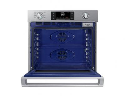 30" Samsung 5.1 Cu. Ft. Convection Single Oven With Steam Bake - NV51K7770SS