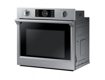 30" Samsung 5.1 Cu. Ft. Convection Single Oven With Steam Bake - NV51K7770SS