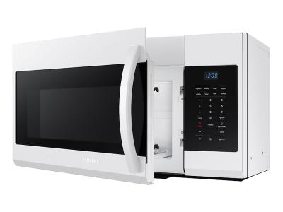 30" Samsung 1.7 Cu. Ft. Over-the-Range Microwave In White - ME17R7021EW