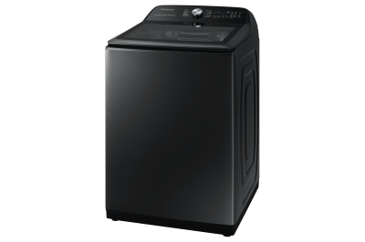 28" Samsung 5.8 Cu. Ft. Top Loading Washer With SmartThings In Black - WA50A5400AV