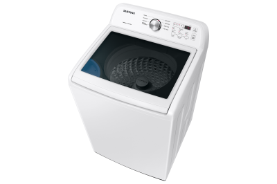 27" Samsung 5.0 Cu. Ft. Top Load Washer With ActiveWave Agitator In White - WA44A3205AW